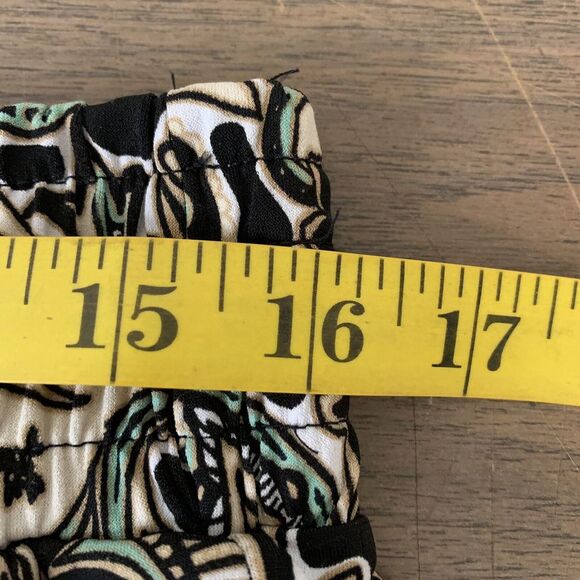 New York & Co Pants Womens Large Palazzo Wide Leg Lounge Pants Paisley Wide Hem - Picture 9 of 12